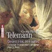 Telemann: Concerti a due, tre e quattro / Peire, et al Telemann: Concerti a due, tre e quattro / Peire, et al