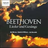 Beethoven: Lieder und Gesaenge -Six Lieder Op.75, Six Lieder von Gellert Op.48, Vier Arietten und ein Duett Op.82, etc / Ann Murray(Ms), Roderick Williams(Br), Iain Burnside(p)
