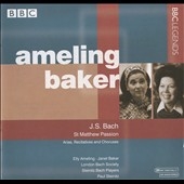 J.S.Bach: Arias from ST. Matthew Passion / Elly Ameling(S), Dame Janet Baker(Ms), Paul Steinitz(cond), Steinitz Bach Players, etc J.S.Bach: Arias from ST. Matthew Passion / Elly Ameling(S), Dame Janet Baker(Ms), Paul Steinitz(cond), Steinitz Bach Players, etc