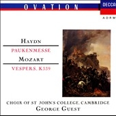 Haydn: Mass 10; Mozart: Vespers, K339