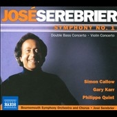 J.Serebrier: Symphony No.1, Violin Concerto "Winter", Double Bass Concerto "Nueve", etc