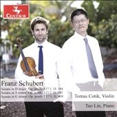 Schubert: Violin Sonatas D.384, D.385, D.408 Schubert: Violin Sonatas D.384, D.385, D.408