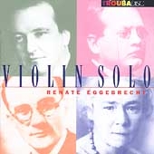 Violin Solo Vol.1 - Solo Sonatas for Violin in the Spirits of J.S.Bach