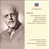 Sibelius:Symphony No.5/6/7/Pohjola's Daughter/Karelia Suite/etc:Anthony Collins(cond)/London Symphony Orchestra/Thomas Jansen(cond)/Danish Radio Symphony Orchestra