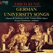 German University Songs Vol 1 / Kunz, Litschauer, et al German University Songs Vol 1 / Kunz, Litschauer, et al