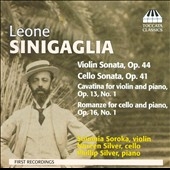 Leone Sinigaglia: Violin Sonata, Cello Sonata, Cavatina; Romanze Leone Sinigaglia: Violin Sonata, Cello Sonata, Cavatina; Romanze