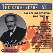 The Radio Years - Salzburg Festival Rarities Vol 1 The Radio Years - Salzburg Festival Rarities Vol 1