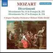 Mozart: Divertimenti No.11 & No.17
