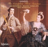 Handel: Complete Flute Sonatas / Beznosiuk, et al