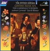 The Byrd Edition Vol 4 /Carwood, Skinner, Cardinall's Musick The Byrd Edition Vol 4 /Carwood, Skinner, Cardinall's Musick