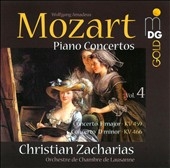 Mozart: Piano Concertos Vol.4 -No.19 K.459, No.20 K.466 (11/12-14/2007) / Christian Zacharias(p/cond), Orchestre de Chambre de Lausanne