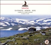 ꥵ٥ȡ饤/A. Schonberg, Webern &Berg Complete Piano Works / Elisabeth Klein[220531]