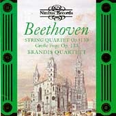 Beethoven: String Quartet no 13, etc / Brandis Quartett
