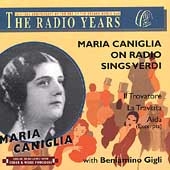 The Radio Years - Maria Caniglia on Radio