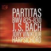 ジョリー・ヴィニクール/J.S.Bach： Partitas BWV.825-BWV.830[DSL92209]