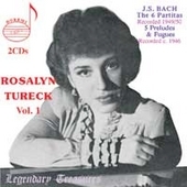 Legendary TreasuresRosalyn Tureck Vol.1J.S.BachPartitas Bwv.825-830[DHR7826]