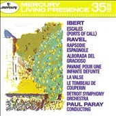 Ibert: Escales;  Ravel: Rapsodie, etc / Paray, Detroit SO
