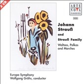 Johann Strauss & Strauss Family: Waltzes, Polkas, etc/ Groehs