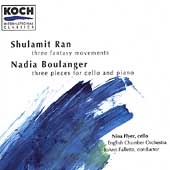 Ran: Three Fantasy Movements; Boulanger: Three Pieces Ran: Three Fantasy Movements; Boulanger: Three Pieces