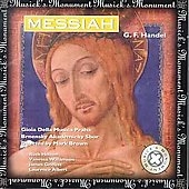 Musick's Monument - Handel: Messiah / Brown, Holton, et al Musick's Monument - Handel: Messiah / Brown, Holton, et al