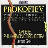 Prokofiev: Symphony no 2, etc / Grin, Tampere PO