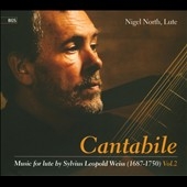 Cantabile - Music for Lute by Sylvius Leopold Weiss Vol.2