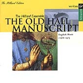 The Old Hall Manuscript / Hilliard Ensemble
