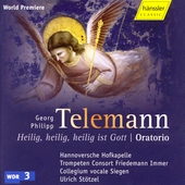 Telemann:Heilig, Heilig, Heilig Ist Gott -Oratorio Twv.2-6 