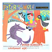 PROKOFIEV:PETER & THE WOLF/LIEUTENANT KIJE:MARIO ROSSI(cond)/VIENNA STATE OPERA ORCHESTRA/ETC(1957)