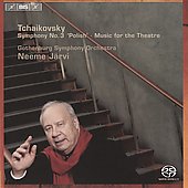 Tchaikovsky: Symphony No.3 Op.29 "Polish", Voyevoda Overture, etc / Neeme Jarvi, Gothenburg SO