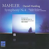 Mahler: Symphony No.4, etc / Daniel Harding, Mahler Chamber Orchestra, Dorothea Roschmann