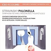 ピエール・ブーレーズ/Stravinsky: Pulcinella, Symphony in 3