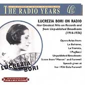 The Radio Years - Lucrezia Bori on Radio