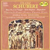 Schubert: Mass no 1, etc / Weiser, Virtuosi di Praga