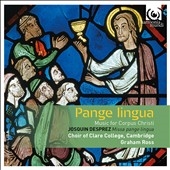 Pange Lingua - Music For Corpus Christi Pange Lingua - Music For Corpus Christi