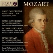Mozart: Piano Concertos Nos. 20, K 466 & 21, K 467; Piano Concerto for Two Pianos, K 365; Piano Concerto for Three Pianos, K 242