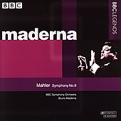MAHLER:SYMPHONY NO.9:BRUNO MADERNA(cond)/BBC SYMPHONY ORCHESTRA