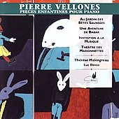 Vellones:Pieces Enfantines Pour Piano:Therese Malengreau