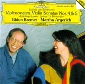 Beethoven: Violin Sonatas No.4 Op..23, No.5 "Spring"Op.24 / Gidon Kremer(vn), Martha Argerich(p)
