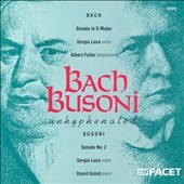 Bach, Busoni - Unhyphenated / Luca, Fuller, Golub Bach, Busoni - Unhyphenated / Luca, Fuller, Golub