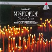 Mozart: Miserere - Sacred Arias / Nikolaus Harnoncourt et al