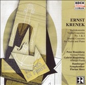 Krenek: Violin Concertos nos 1 & 2, etc / Rosenberg, et al