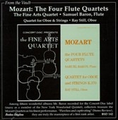 FROM THE VAULT:MOZART:FLUTE QUARTET K.285/K.298/K.285b/K.285a/OBOE QUARTET K.370:SAMULE BARON(fl)/RAY STILL(ob)/THE FINE ARTS QUARTET