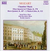 Mozart: Oboe Quartet/Horn Quintet