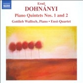 åȥ꡼֡å/Erno Dohnanyi Piano Quintets No.1 and No.2[8570572]