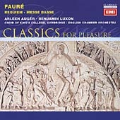 Faure: Requiem, Messe basse / Ledger, Auger, Luxon, et al Faure: Requiem, Messe basse / Ledger, Auger, Luxon, et al