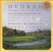 Expanded Edition - Dvorak: Piano Quartet, etc / Ma, et al
