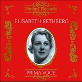 Prima Voce - Elisabeth Rethberg 