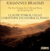 Brahms: Sonatas for Cello and Piano / Starck, Eschenbach
