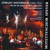 DER FUER DIE SUENDE DER WELT GEMARTERTE DER FUER DIE SUENDE DER WELT GEMARTERTE